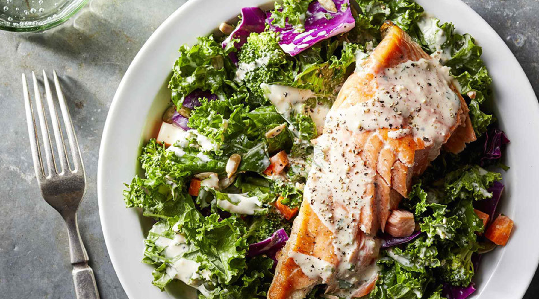 Salmon Chopped Salad