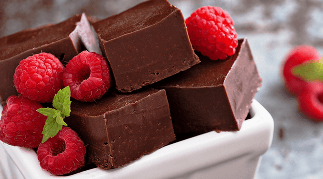 Easy Dark Chocolate Easter Fudge